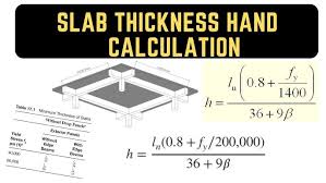 How To Calculate Slab Thickness: Step-by-Step Process with Essential Tips and Formulas